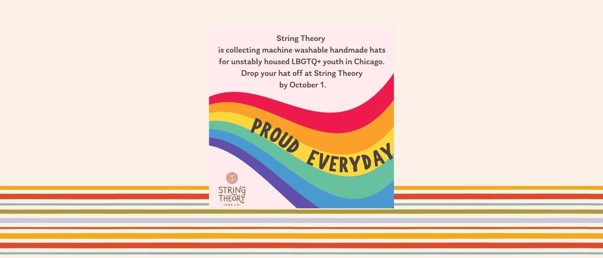 Broadway Youth Center Hat Donations - String Theory Yarn Co