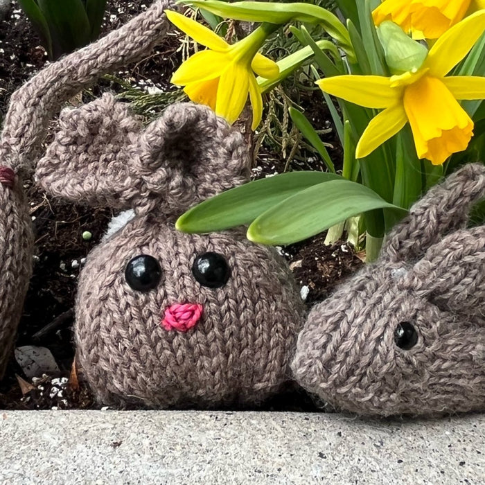 What's up, Doc? Three rabbit patterns to knit this spring - String Theory Yarn Co