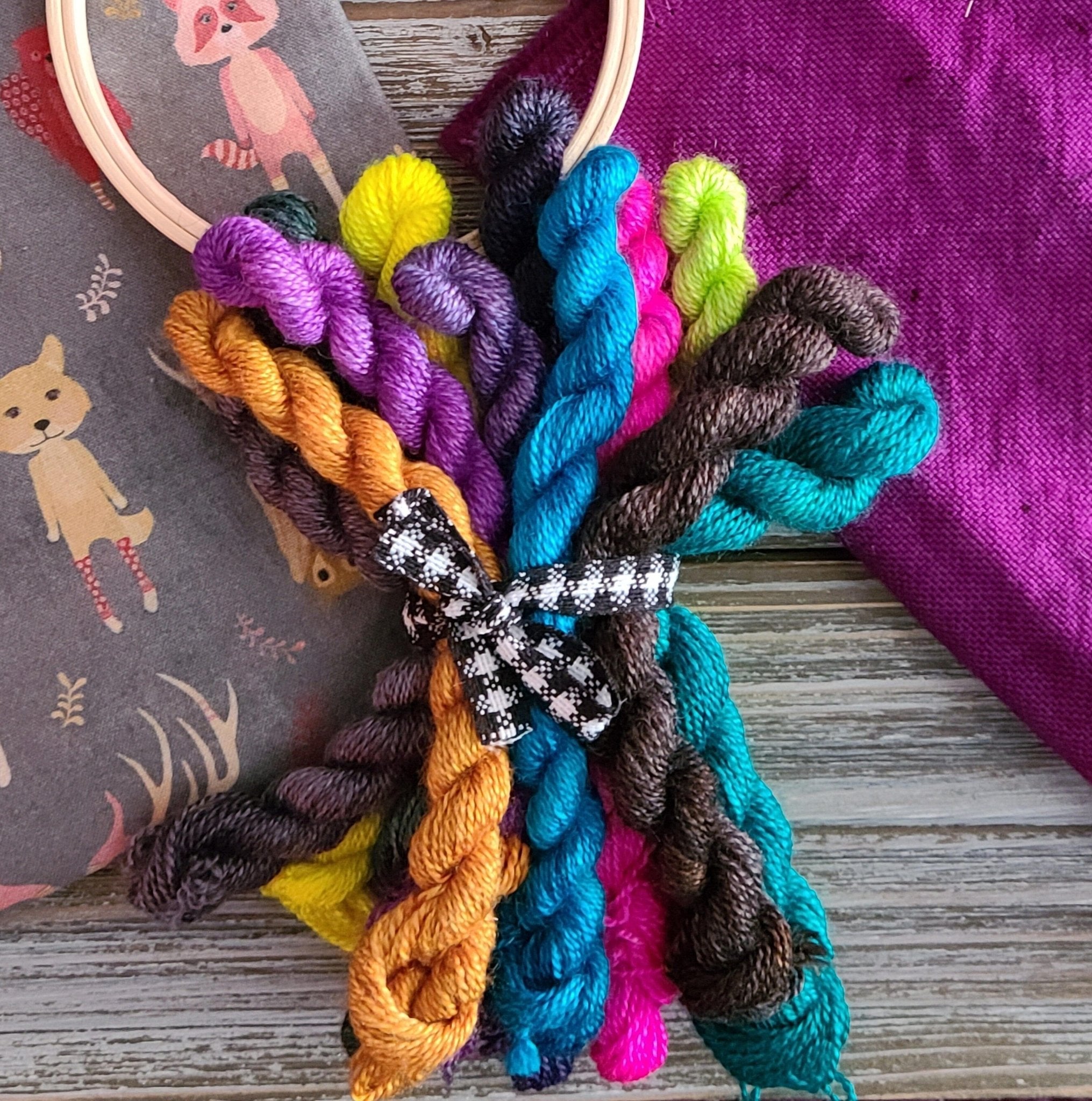 You've GOT to check out our newest Trunk Show - Hummingbird Moon! - String Theory Yarn Co