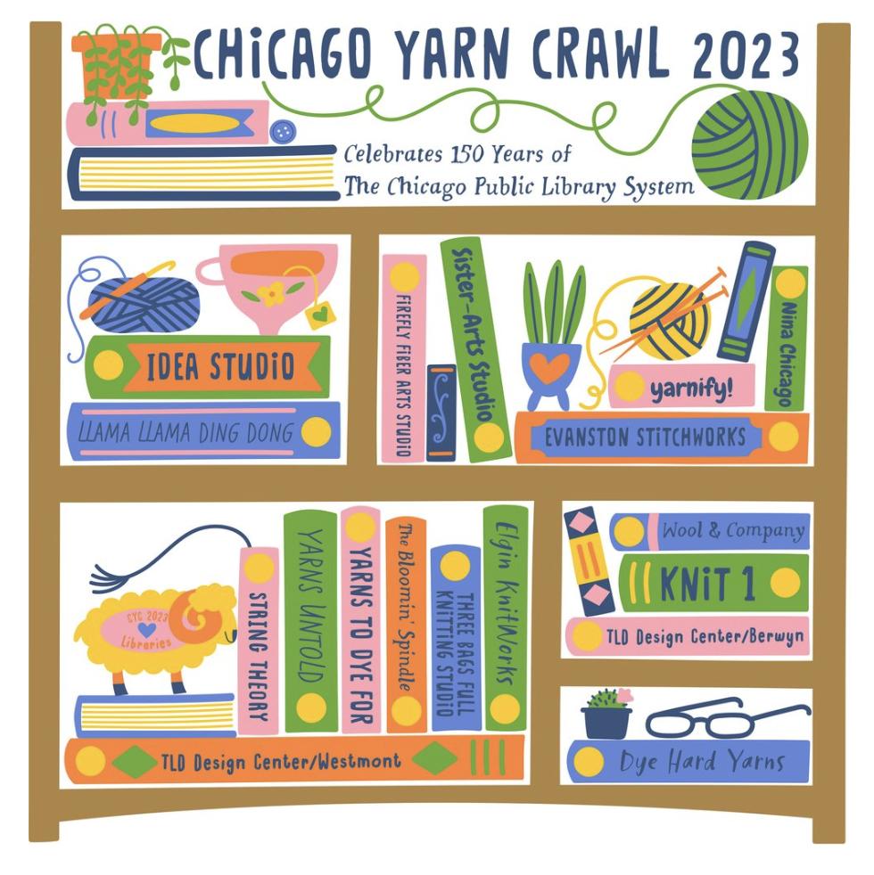 Chicago Yarn Crawl - String Theory Yarn Co