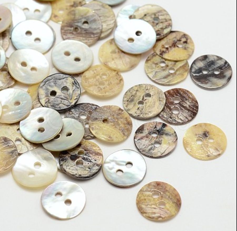 Akoya Shell Buttons