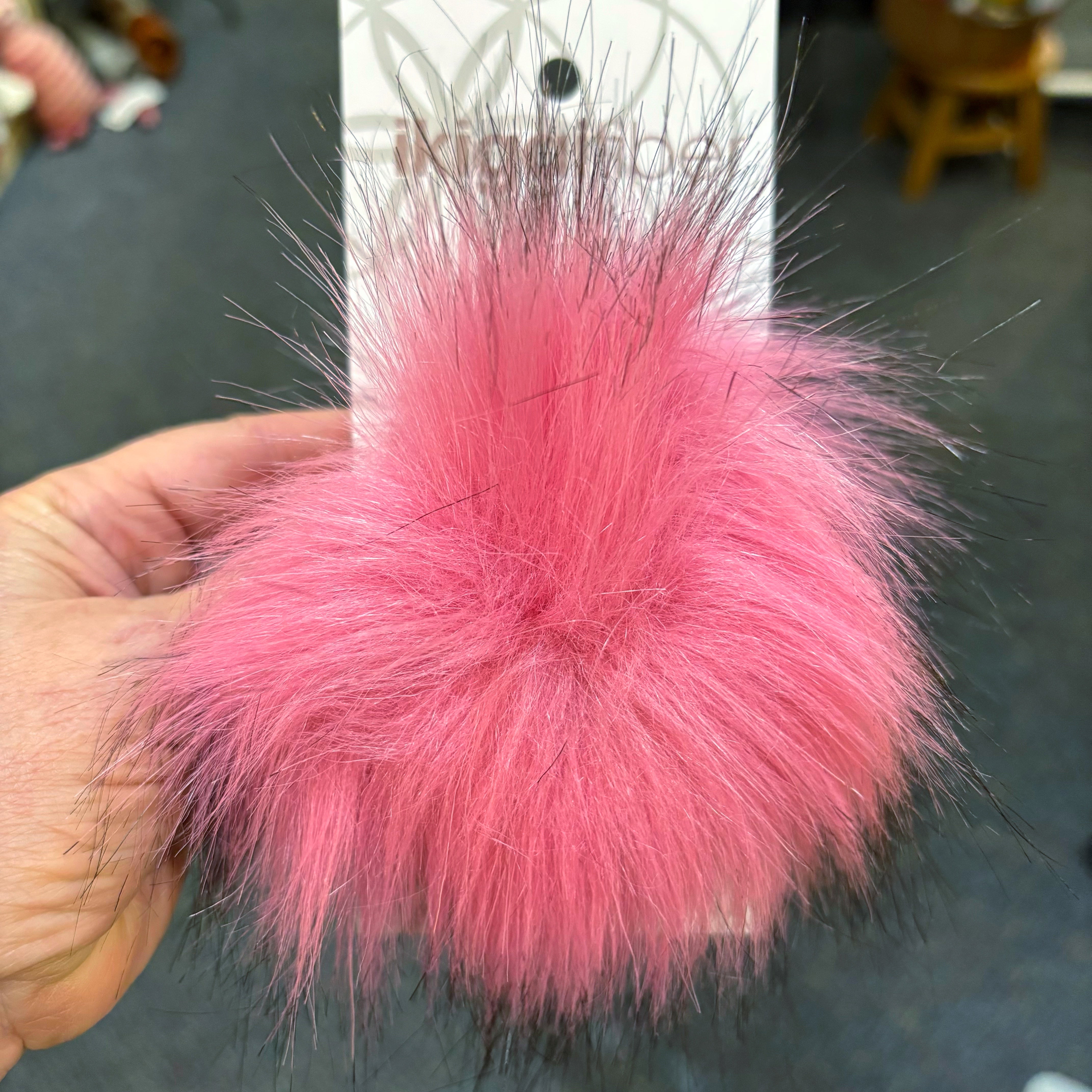 Faux Fur Pom Pom