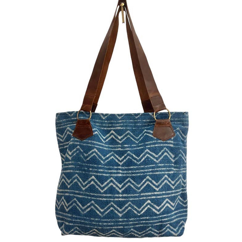 Blockprint Tote