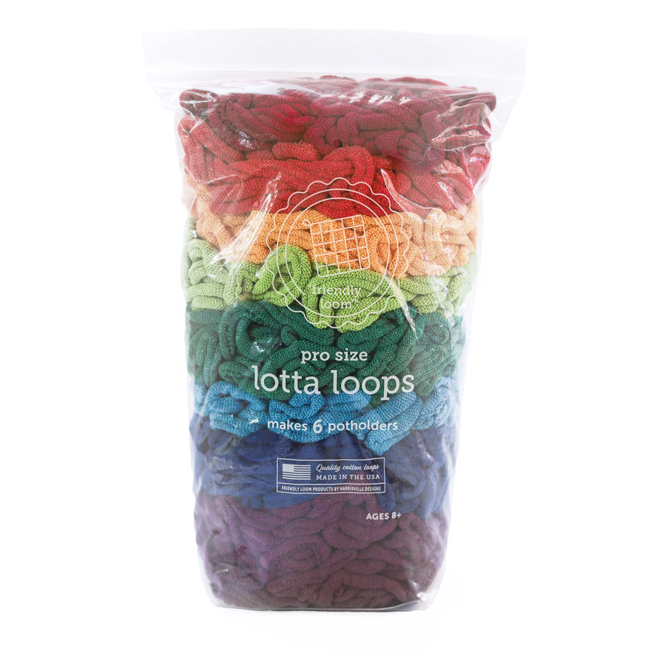 10" Potholder Loops