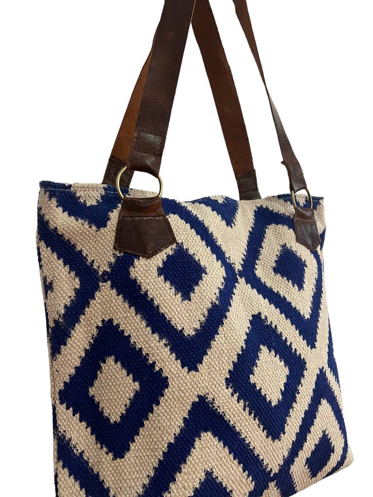 Blockprint Tote