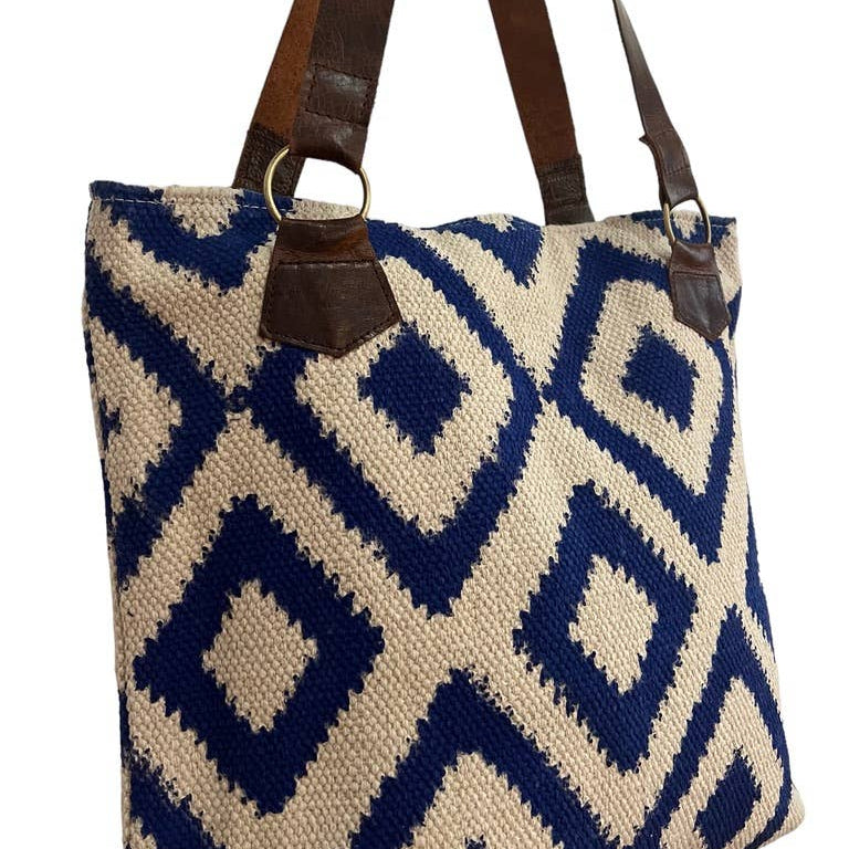 Blockprint Tote