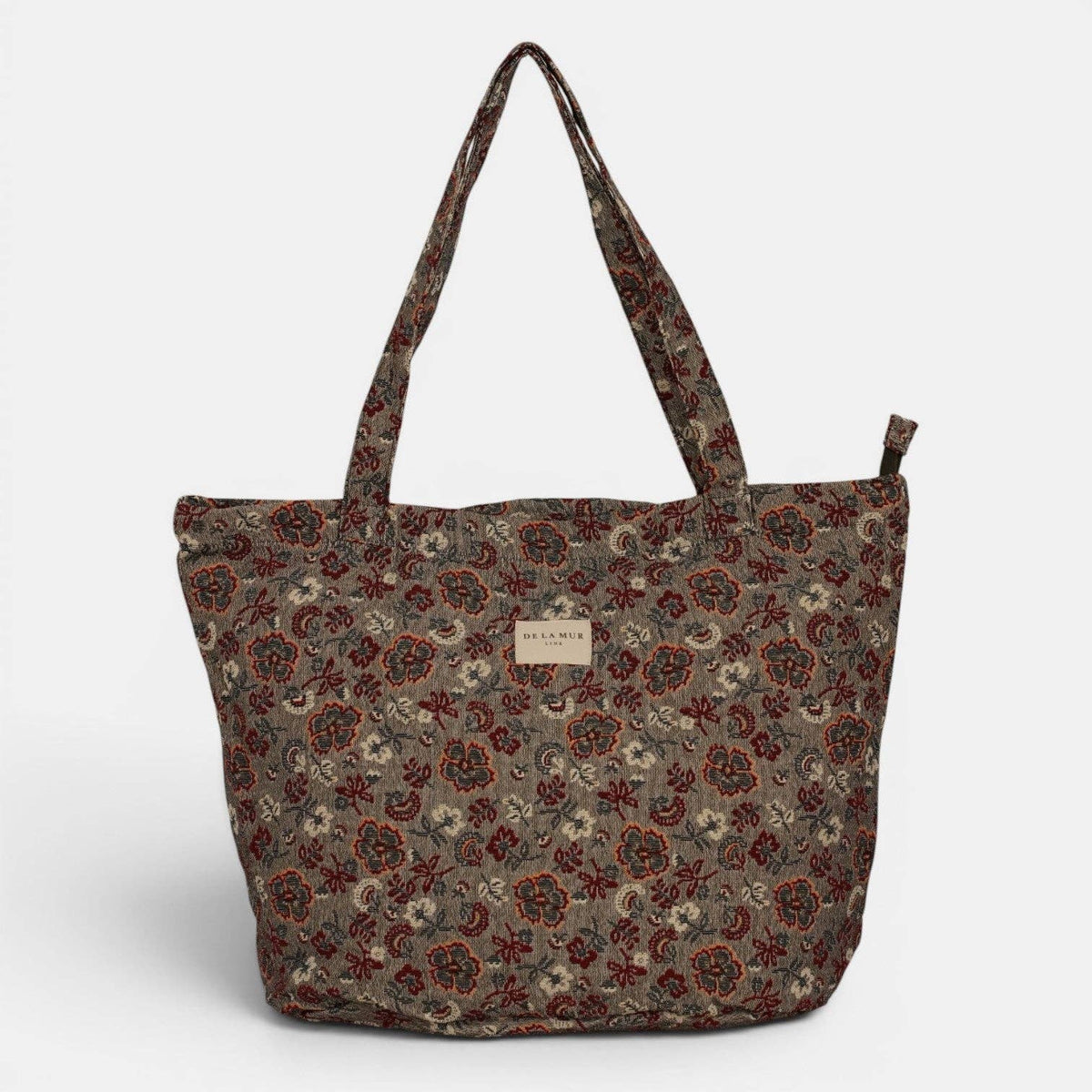 Large Zippered Tote Bag