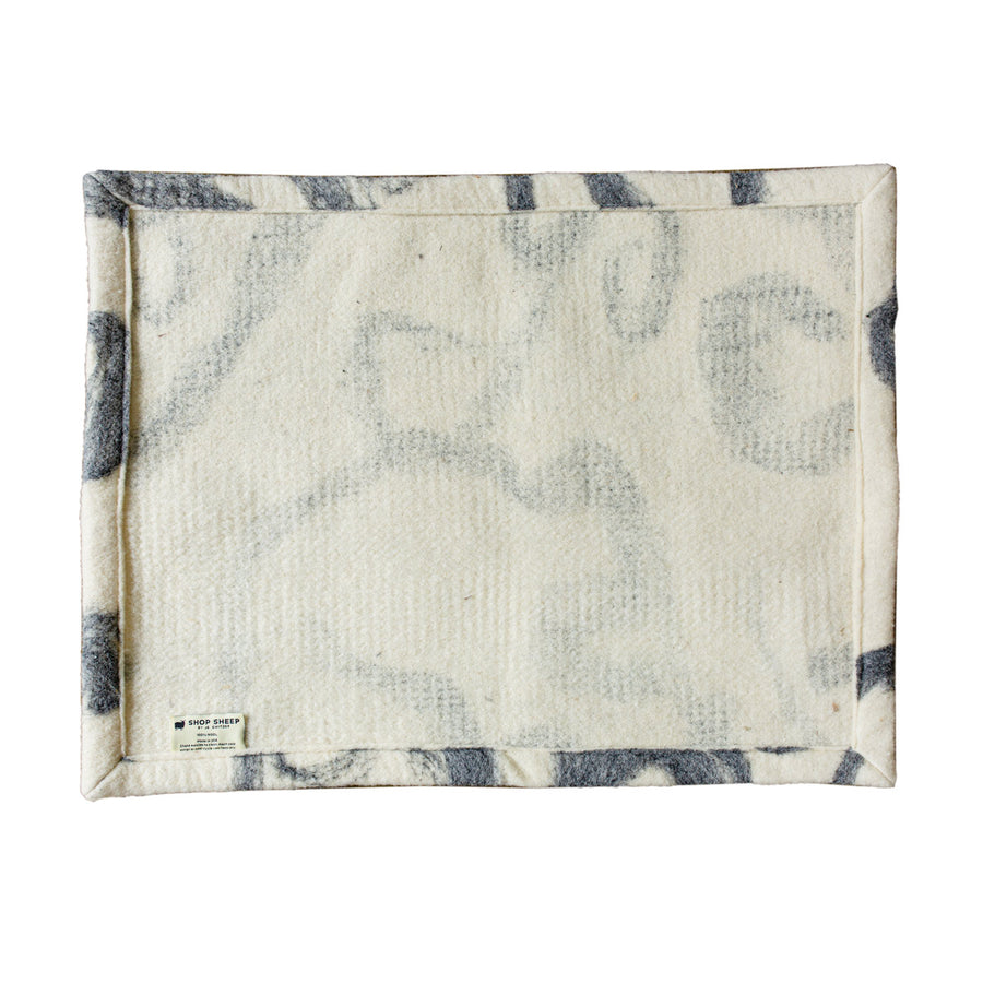 Felted Wool Cat Mat