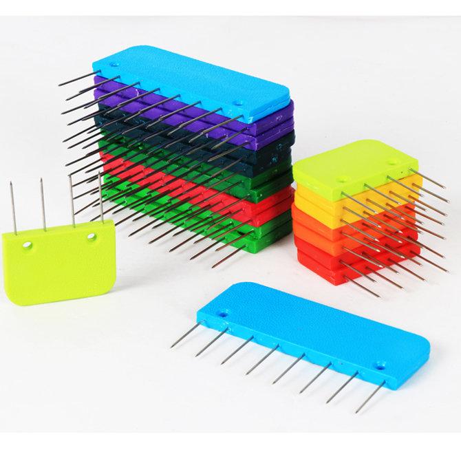 Blocking pin kit - rainbow in Tools - notions | String Theory Yarn Co