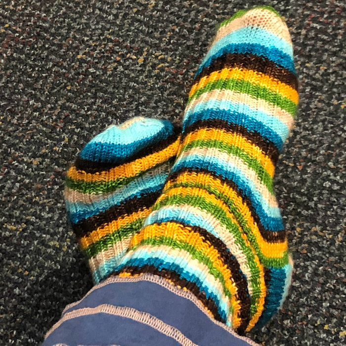 Why knit socks? Let me tell you! - String Theory Yarn Co