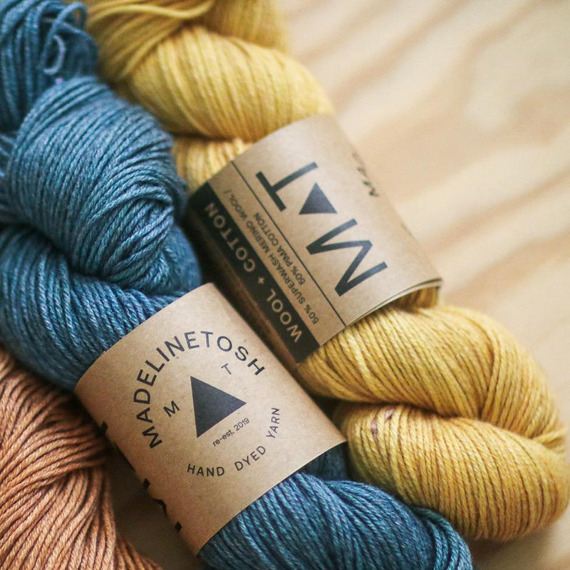 Madelinetosh Wool + Cotton Yarn - The Websters