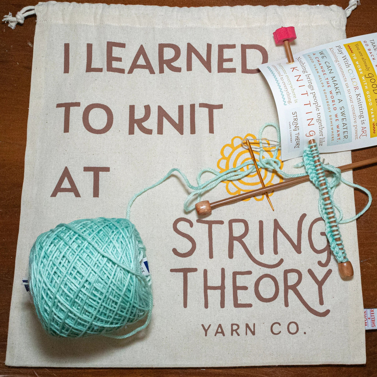 Yearn String Learn to Knit & Crochet — Beginner Yarn, Tools & Classes | String Theory