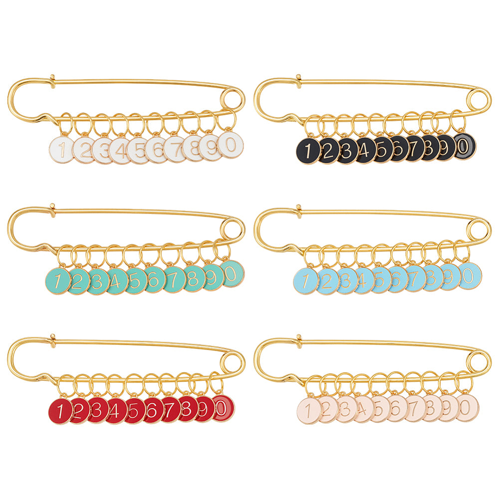 Numbered Stitch Marker Set
