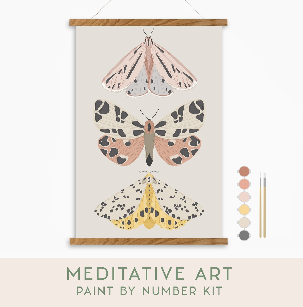 Meditative Paint by Number Kit