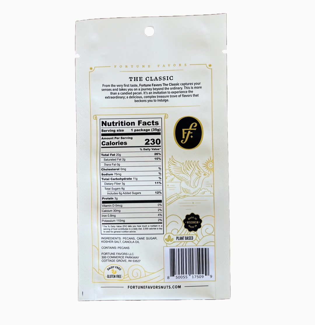 Fortune Favors Toasted Pecans