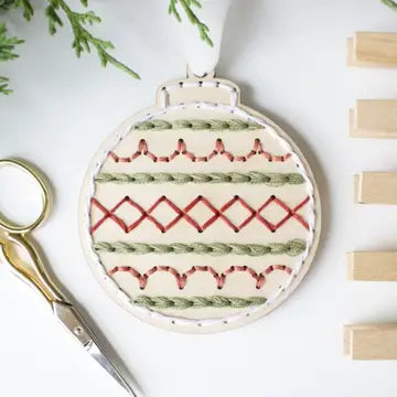 Ornament Embroidery Kit