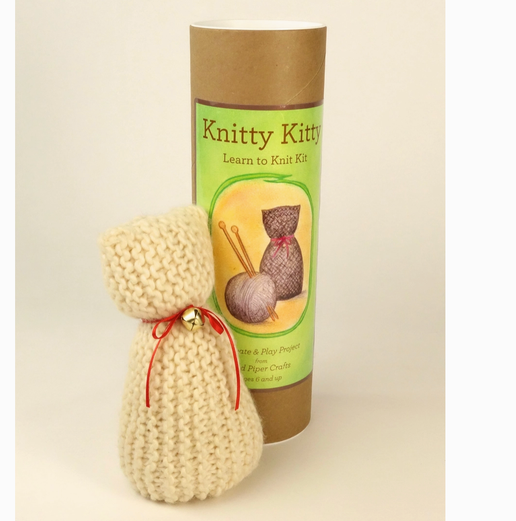 Knitty Kitty - Learn to Knit Kit