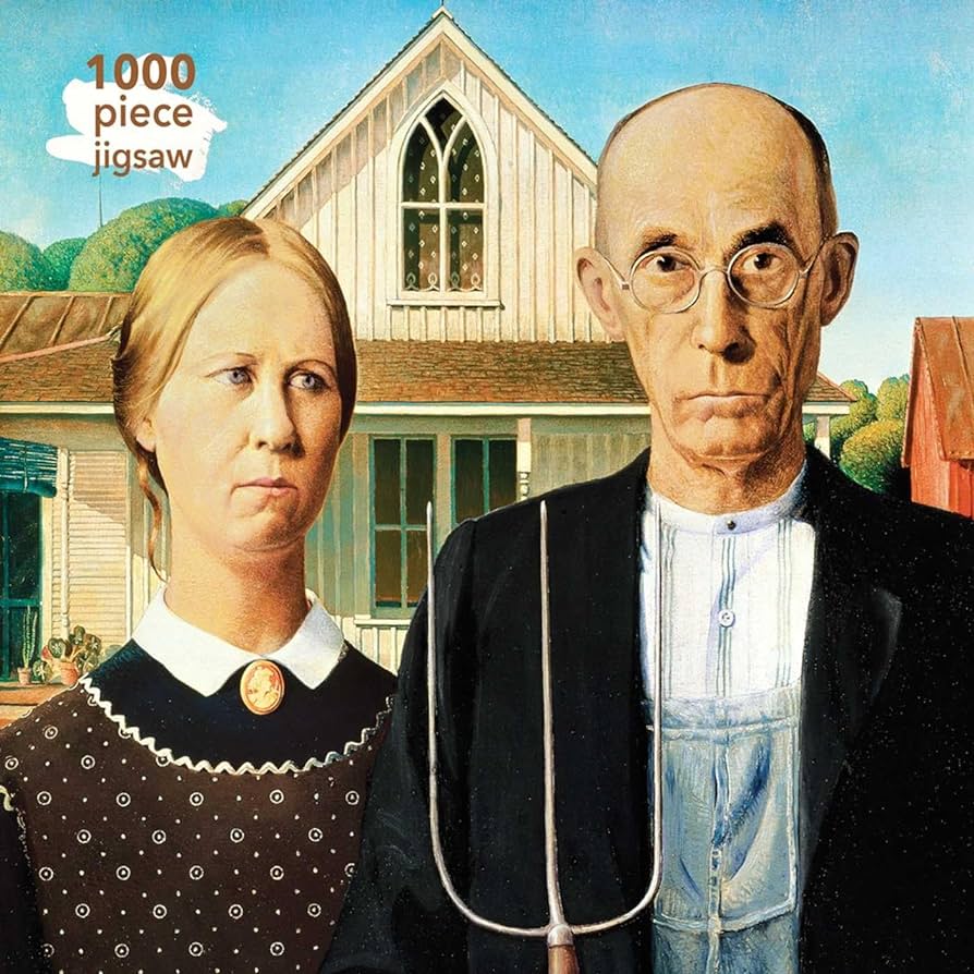 American Gothic puzzle