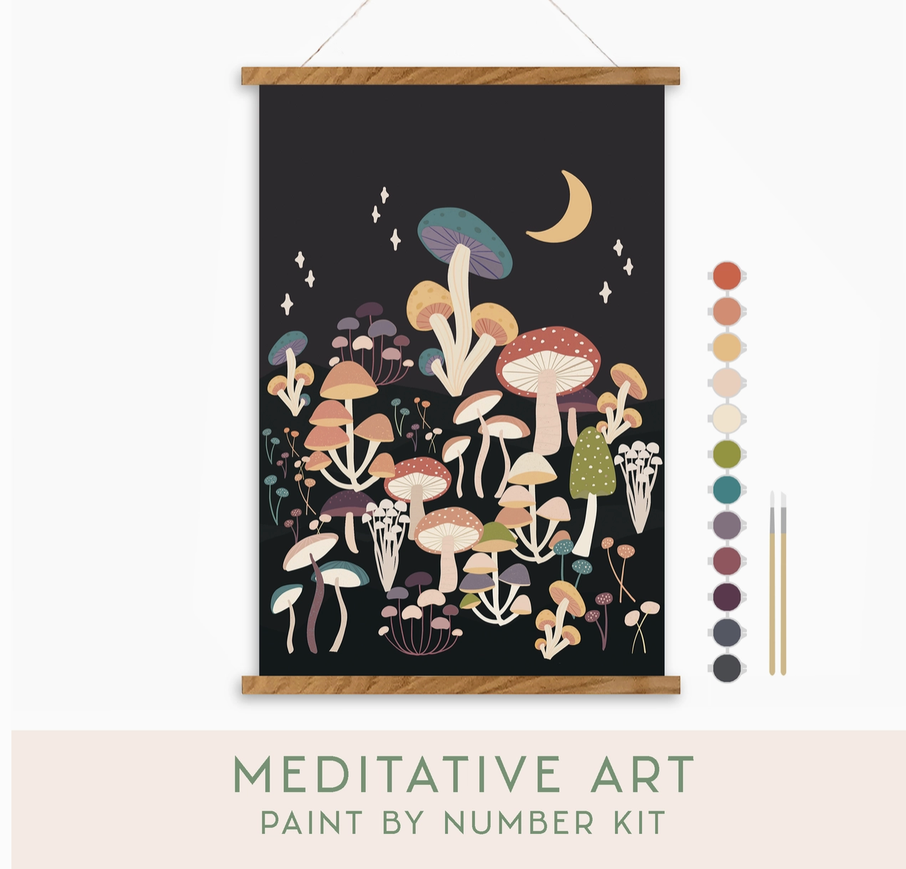 Meditative Paint by Number Kit