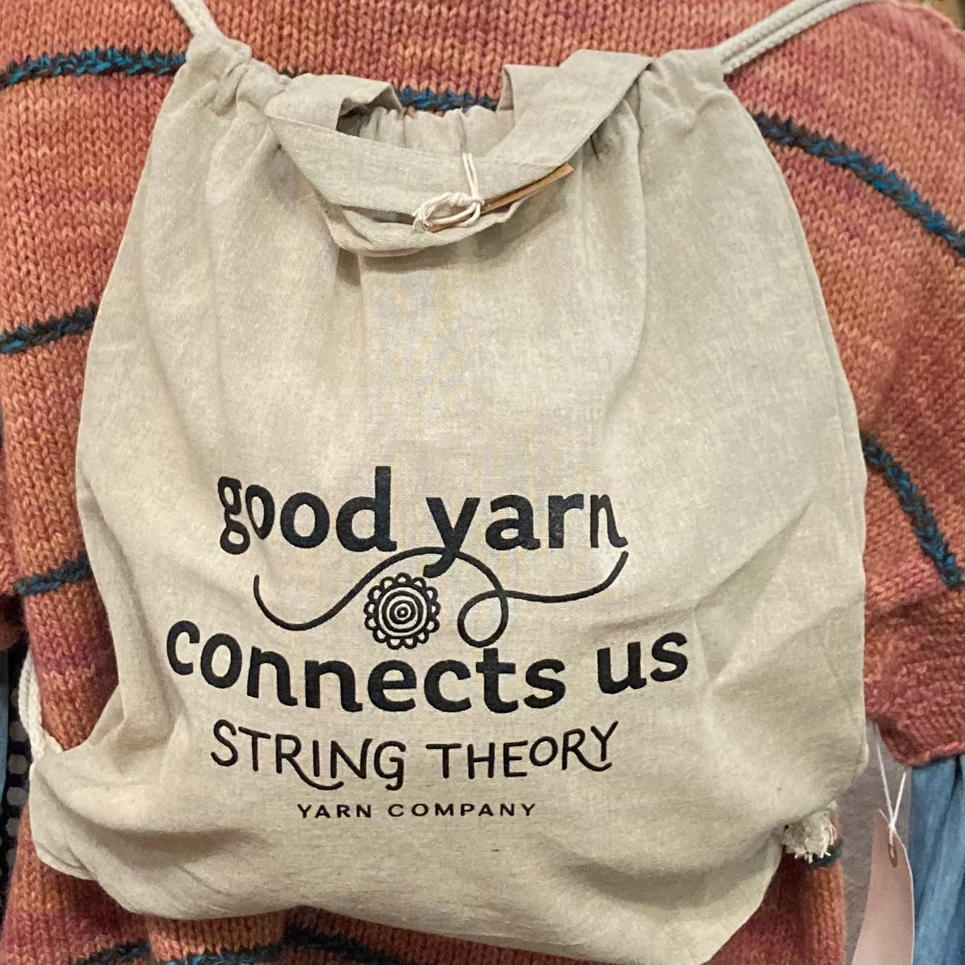 Good Yarn Drawstring Backpack