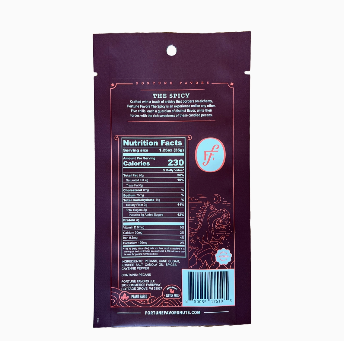 Fortune Favors Toasted Pecans