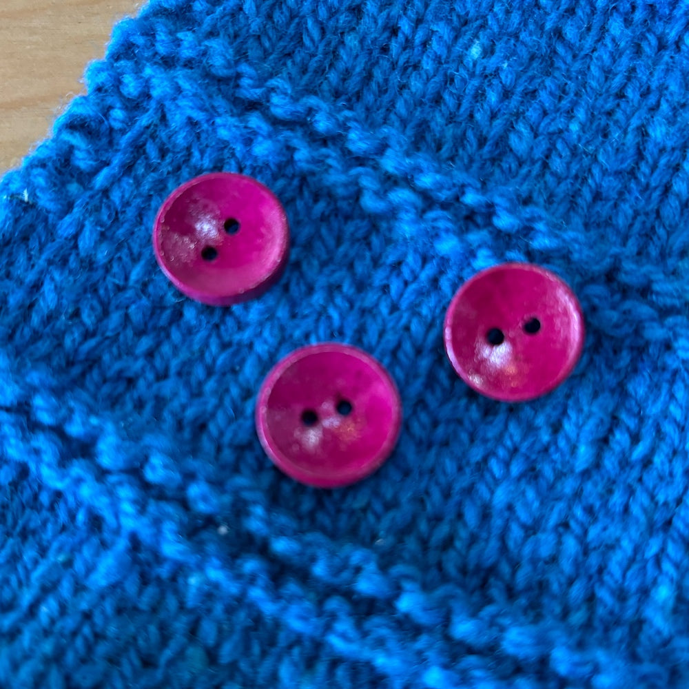 Wood Button — String Theory Yarn Co