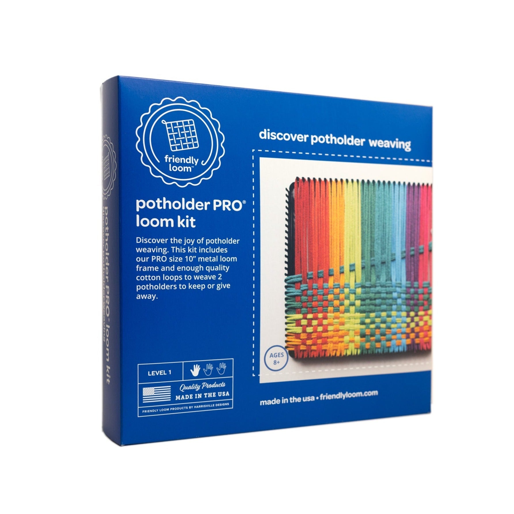 10" Potholder Loom - makes 2