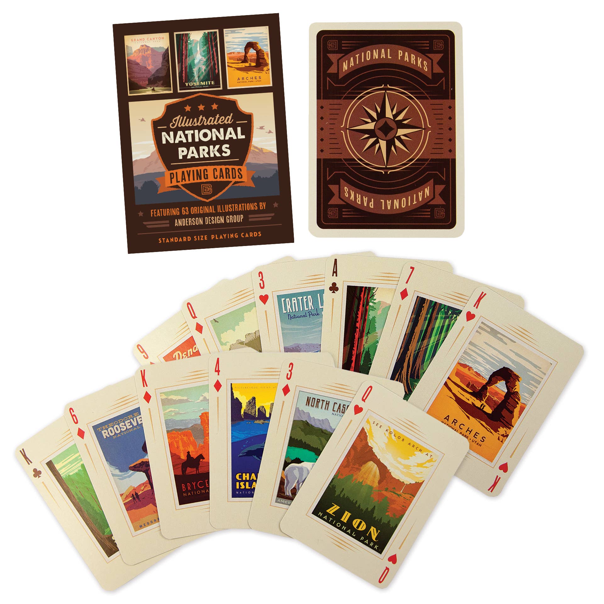 National Park Playing Cards
