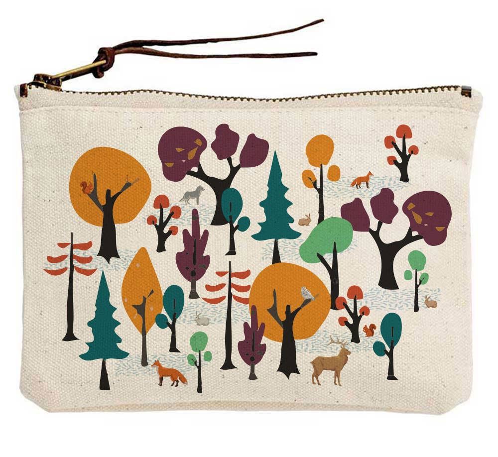 Canvas Zipper Pouch