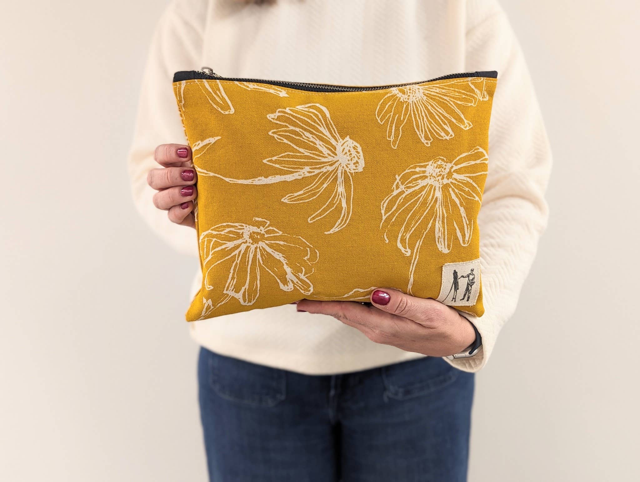 Black Eyed Susan Project Pouch