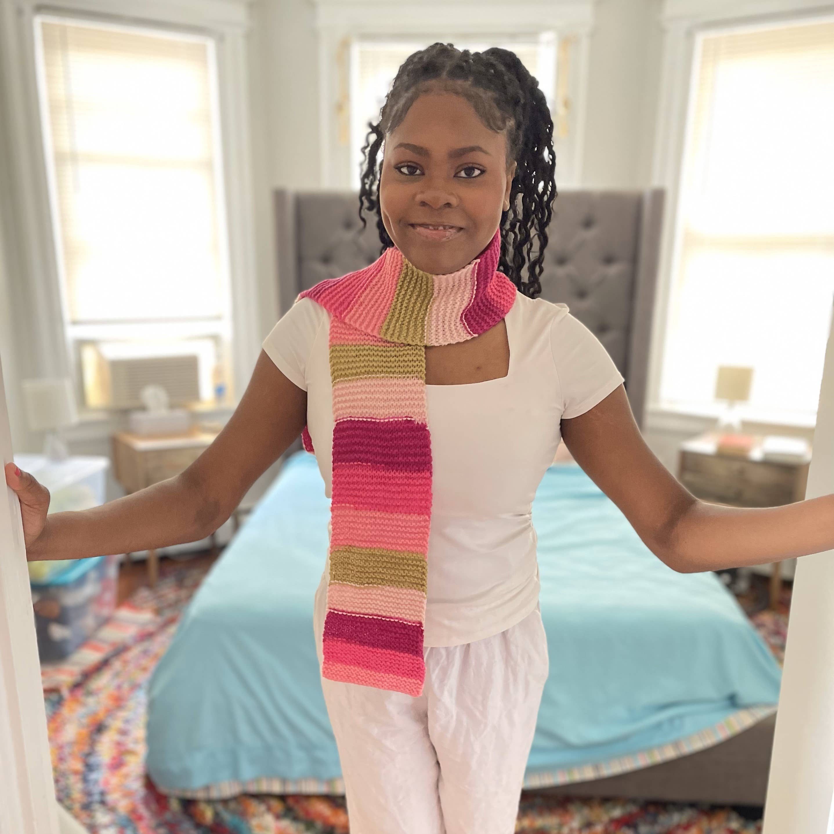 Learn to Knit Scarf Kit