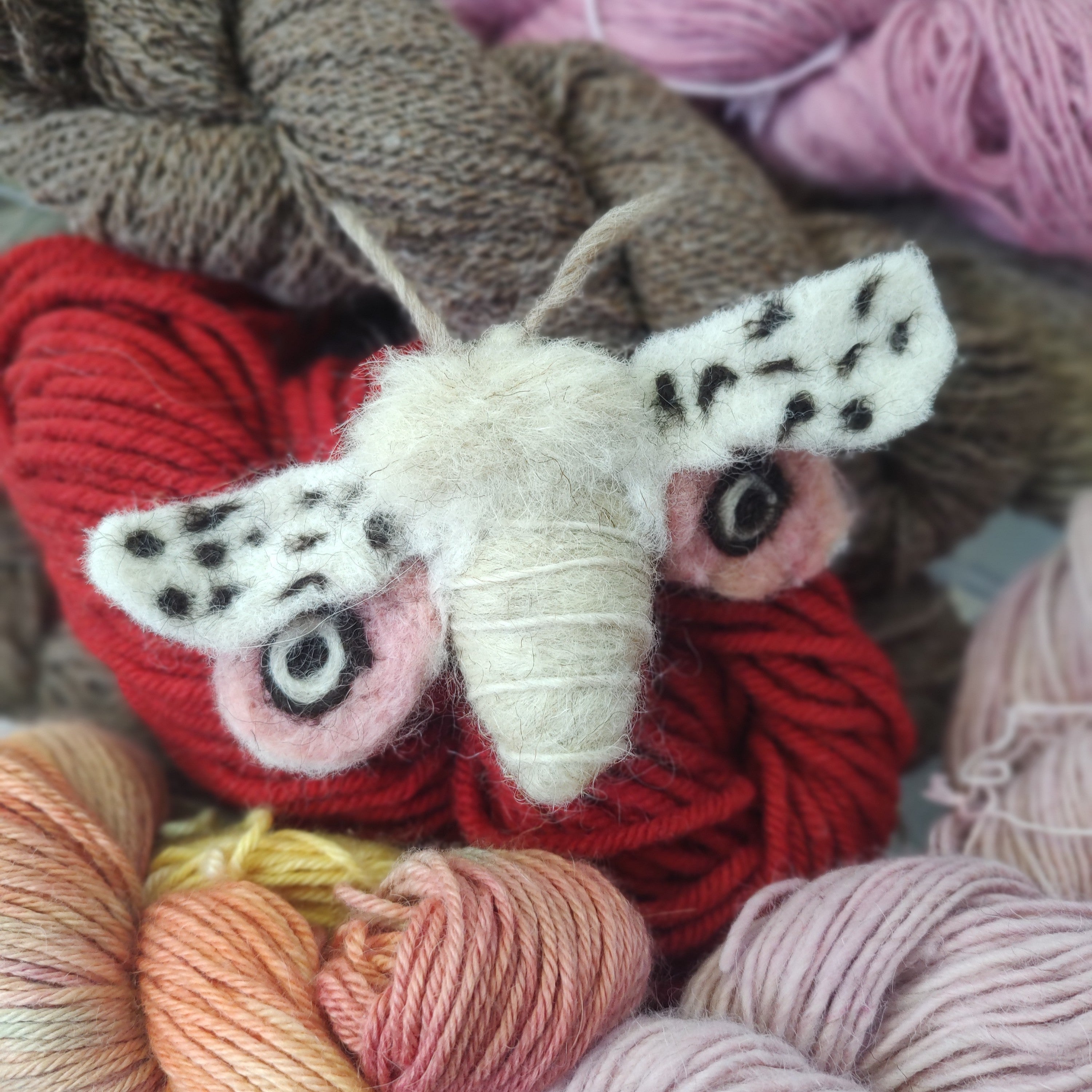 Needle Felted Moth Kit