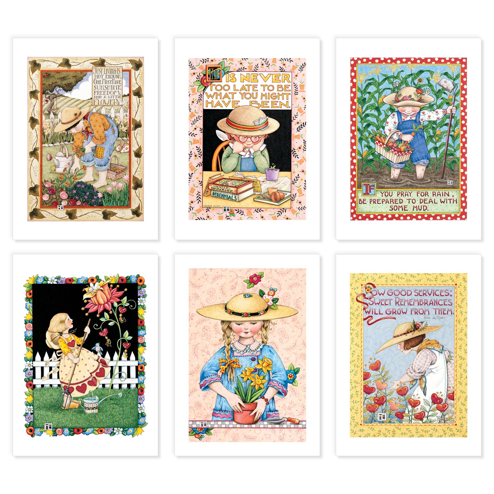Mary Engelbreit Postcards (set of 6)