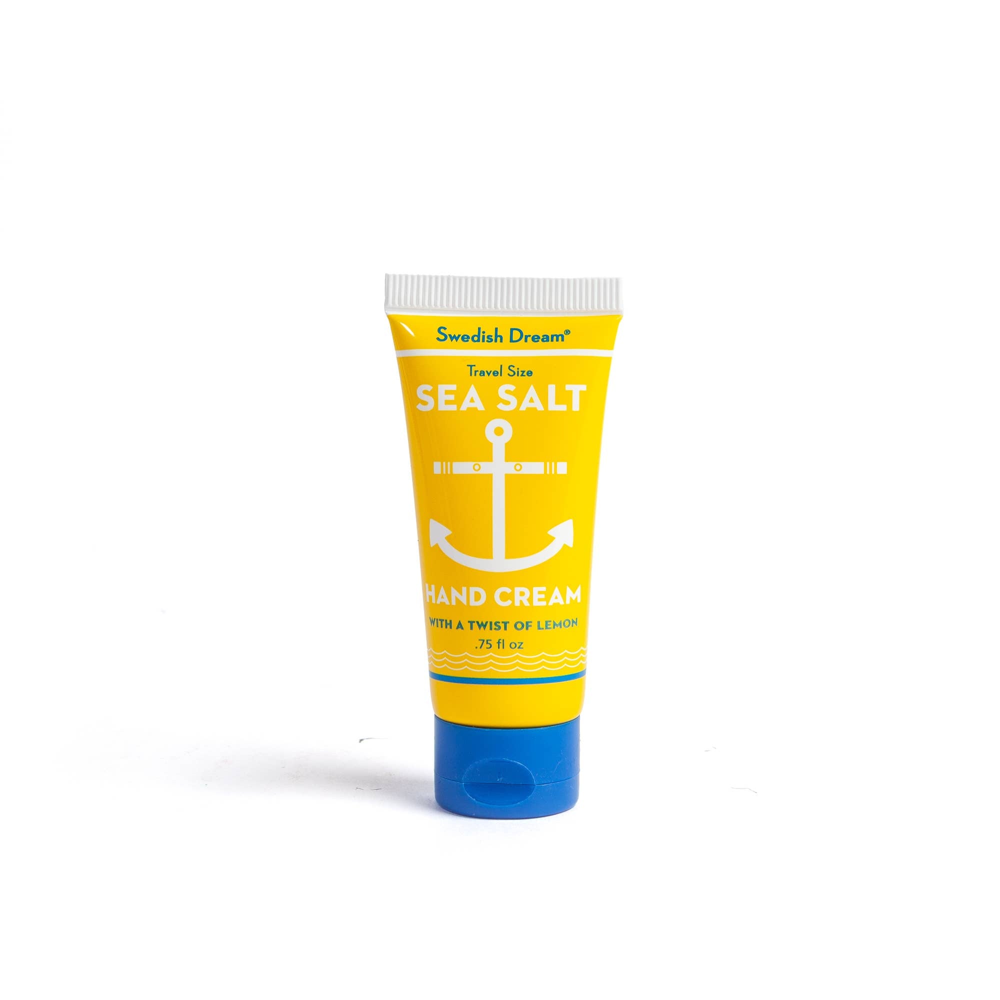 Tube of Swedish Dream Sea Salt Hand Cream on a white background