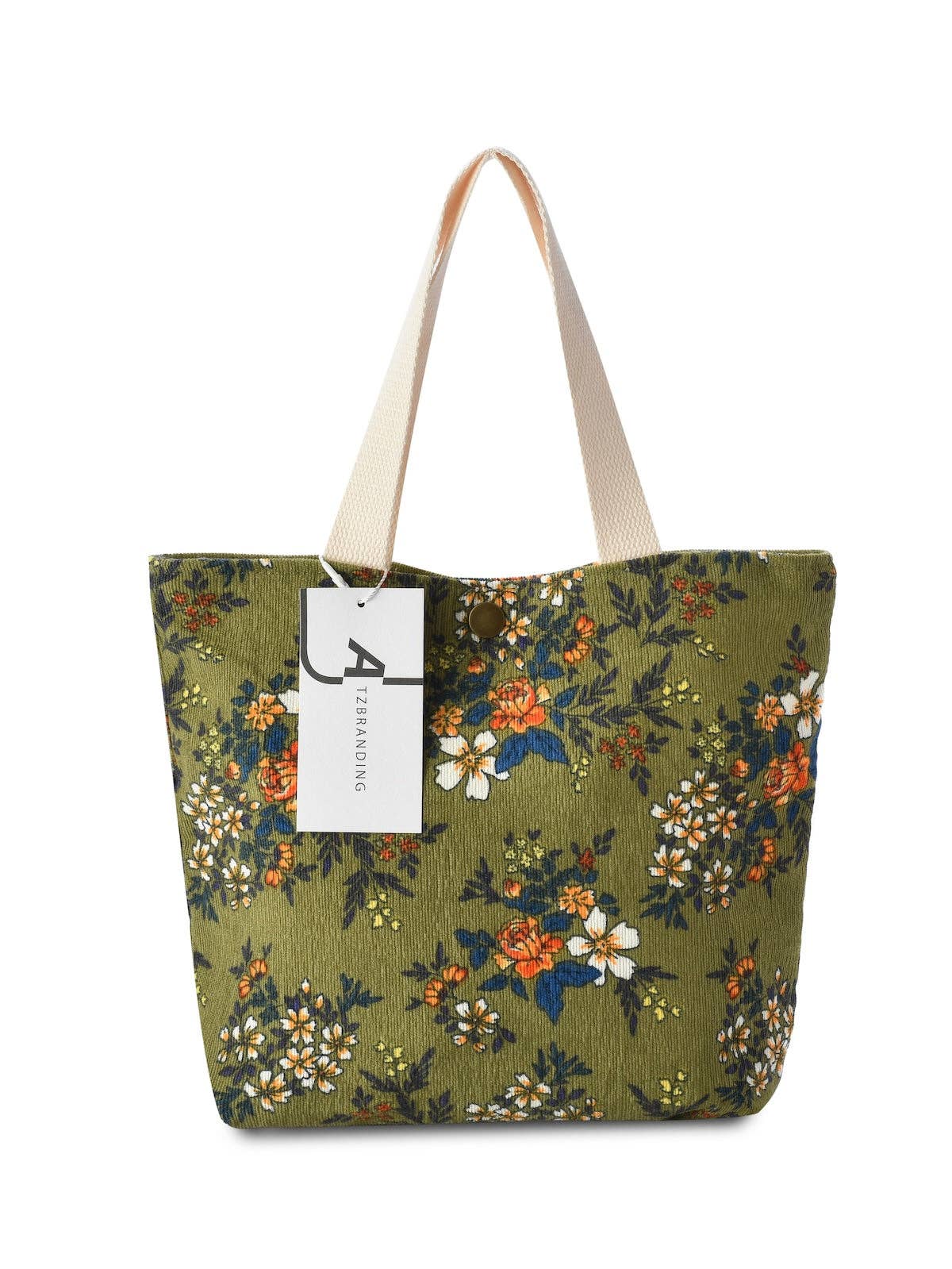Vintage Corduroy Tote
