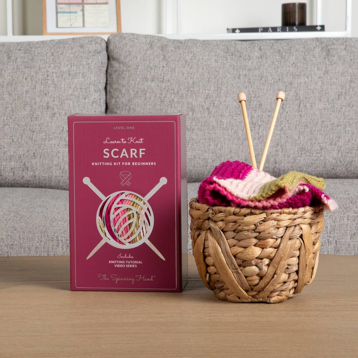 Learn to Knit Scarf Kit