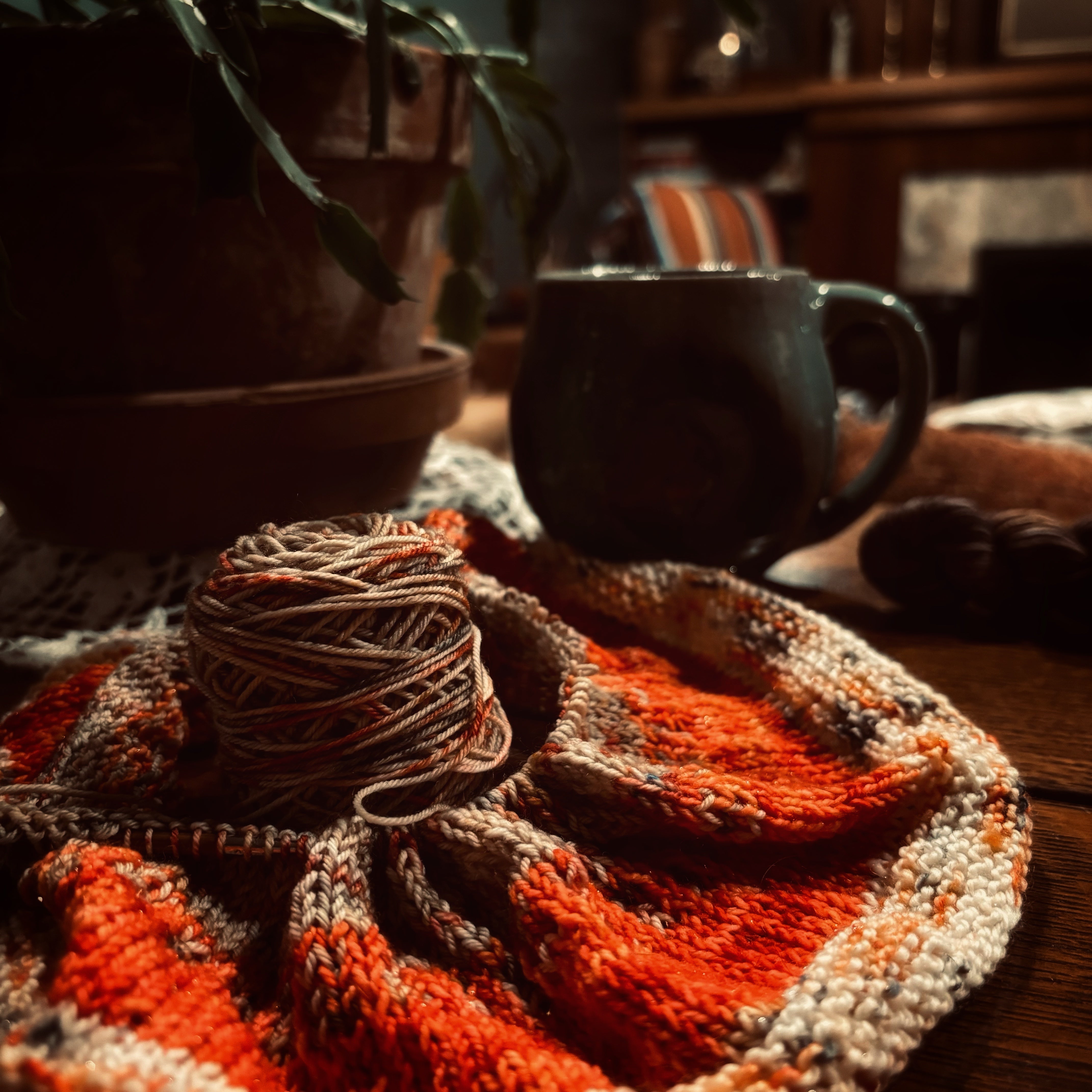 Knitting At Noon (V) - January 6 - 17