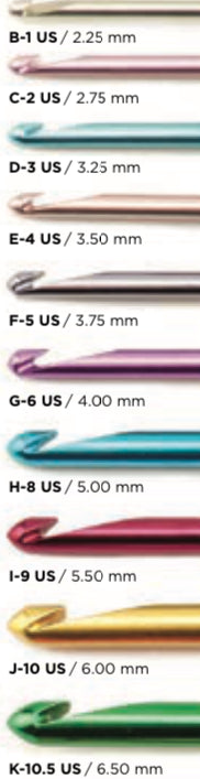 Silvalume Crochet Hook
