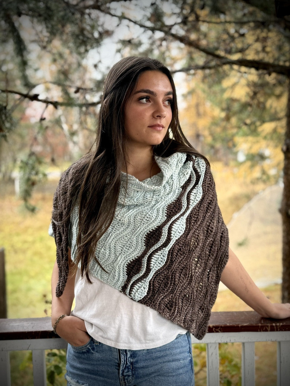 Moonwalk Crochet Shawl Kit