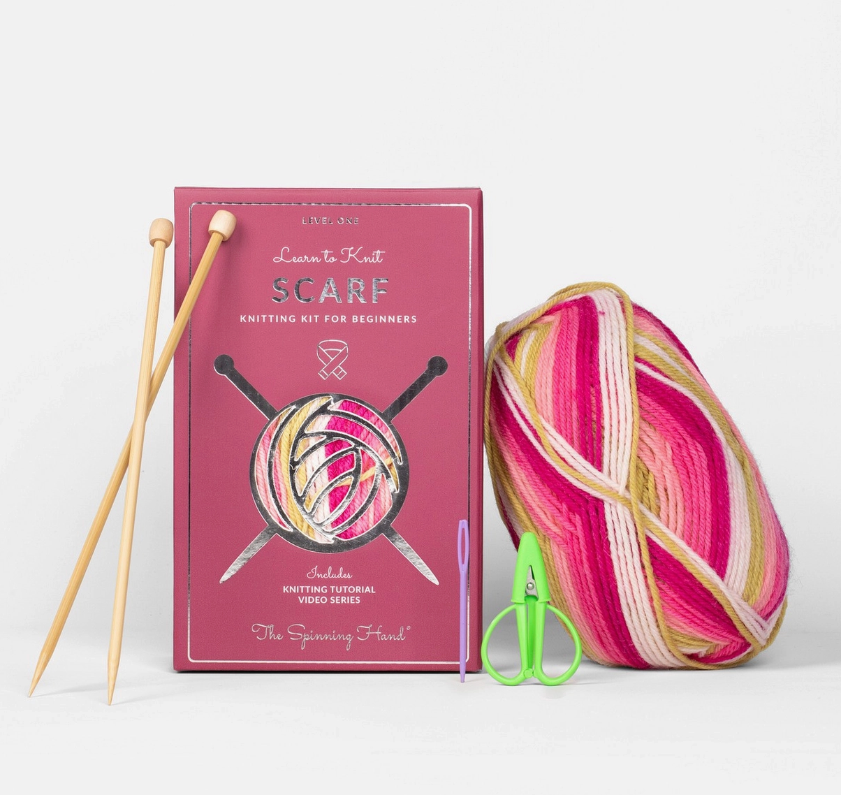 Learn to Knit Scarf Kit