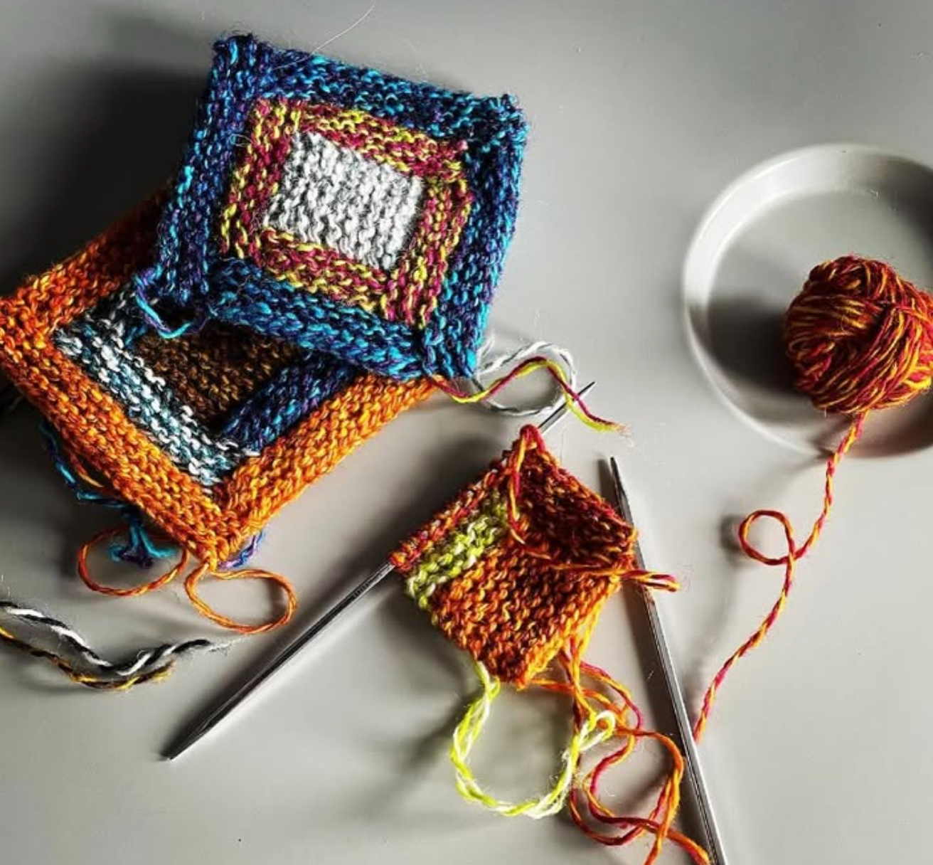 Stunning Knits from Scraps with Ann Weaver (p) - September 19