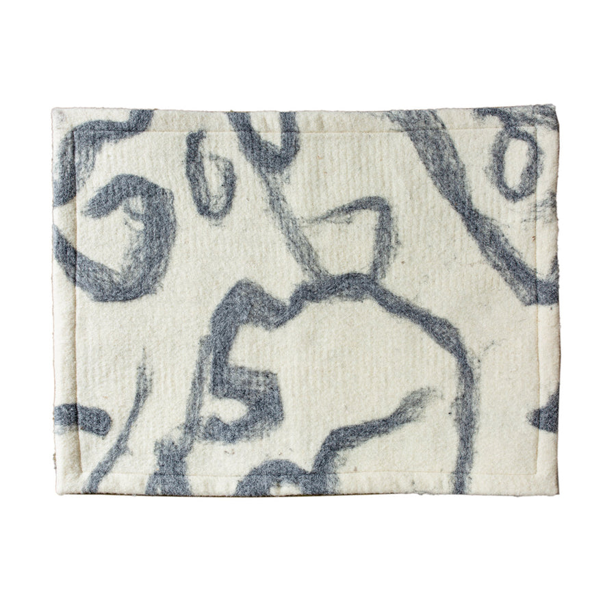 Felted Wool Cat Mat