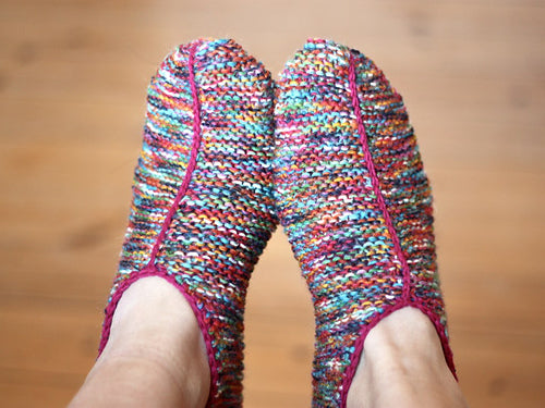 Newish Knitter KAL (v) - Simple Garter Stitch Slippers - February 4, 11 and 18