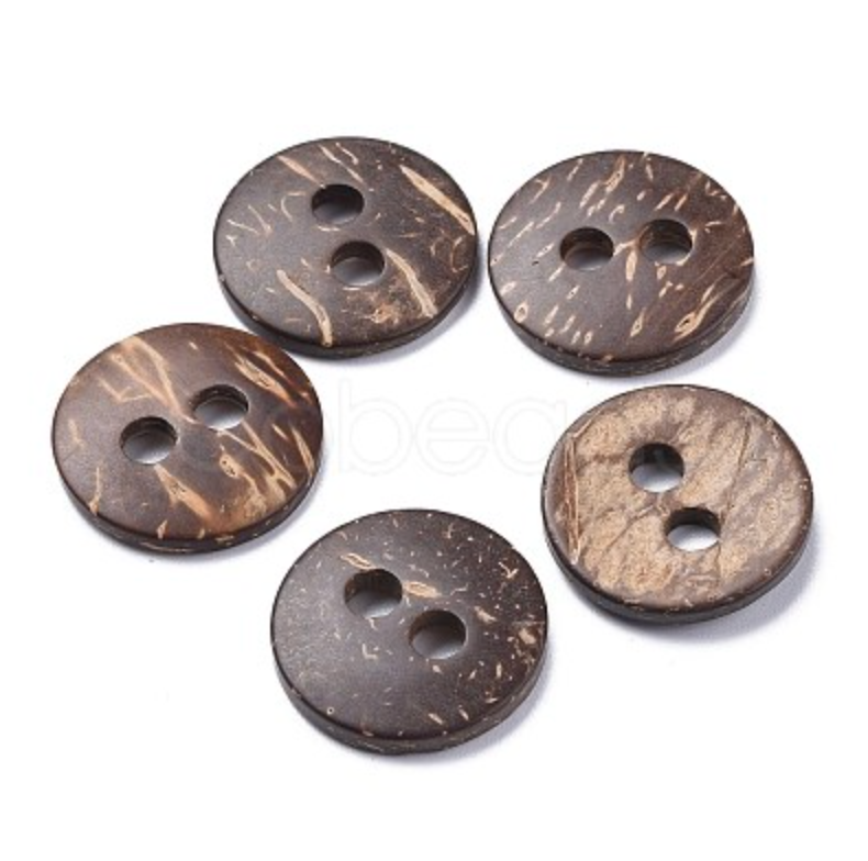 Coconut Shell Buttons