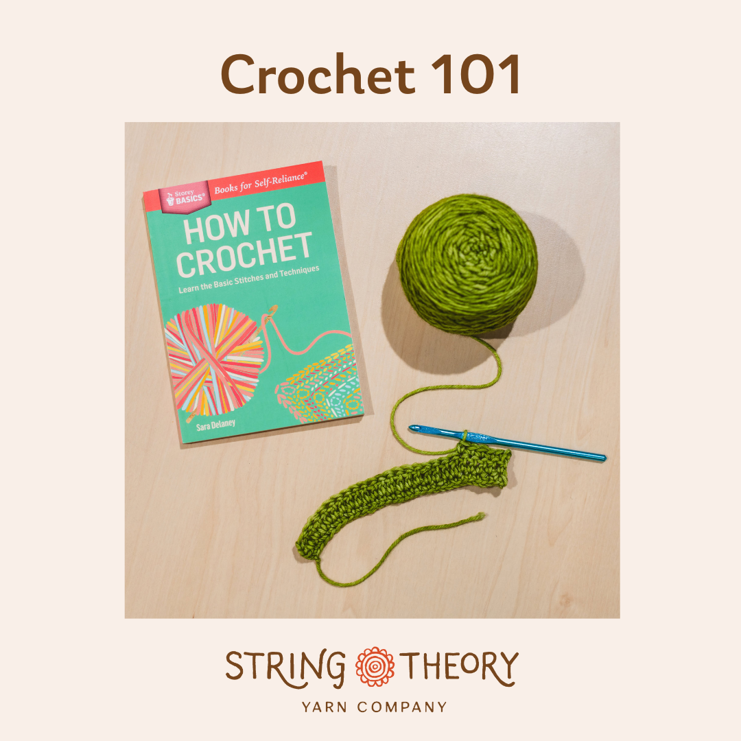Crochet 101 (p) - January 12, 19 and 26