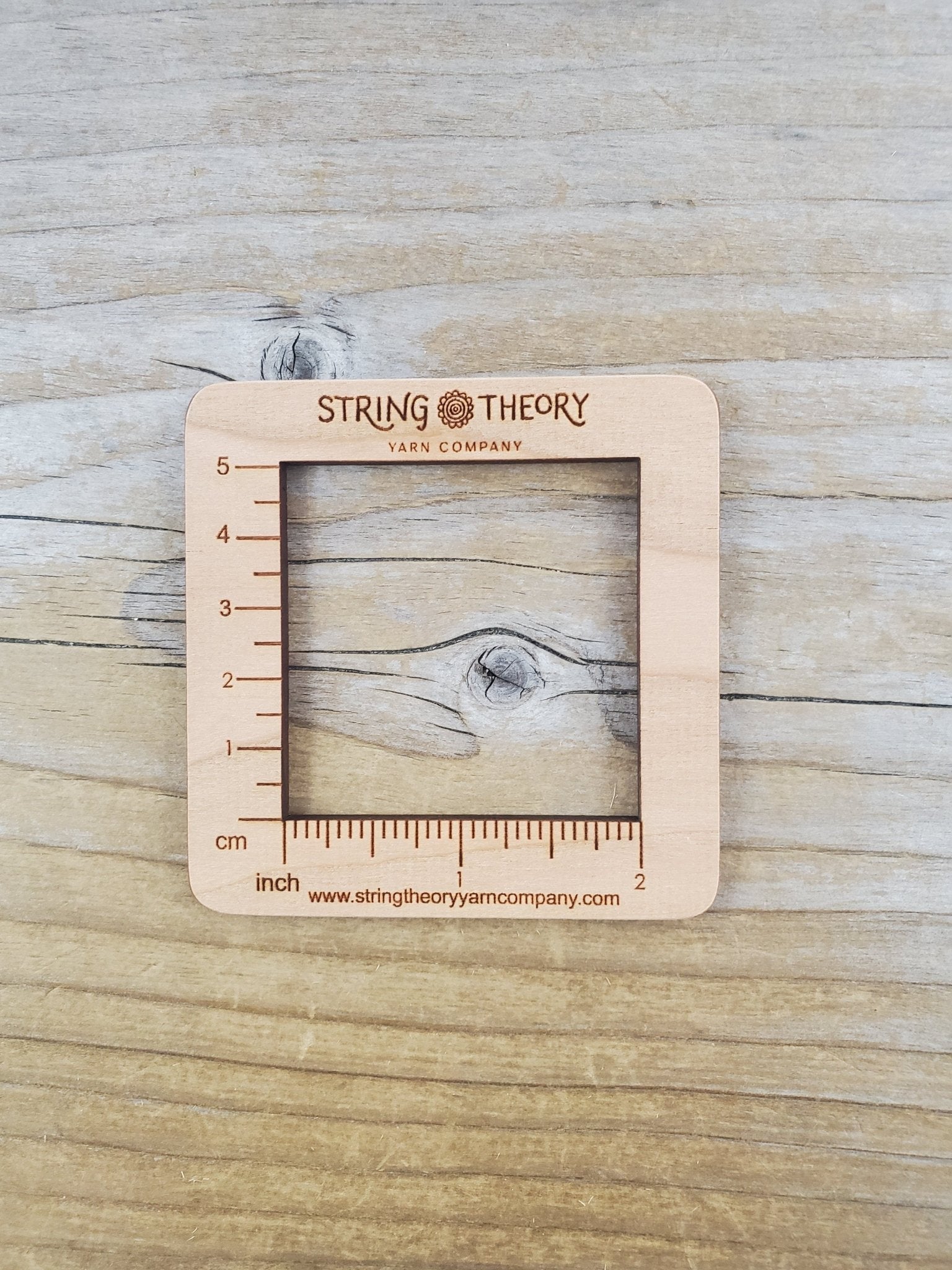 2" Gauge Swatch - String Theory Yarn Co