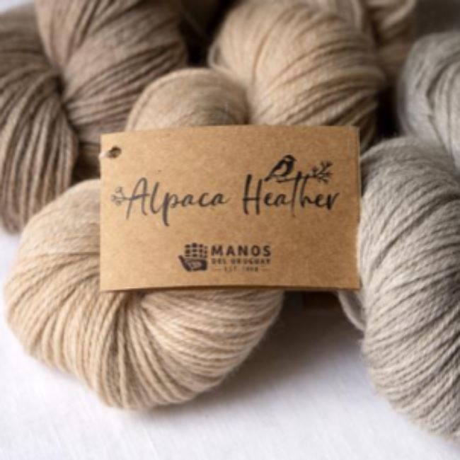 Manos Alpaca Heather 100g undyed in Yarn - Sportweight | String Theory Yarn Co