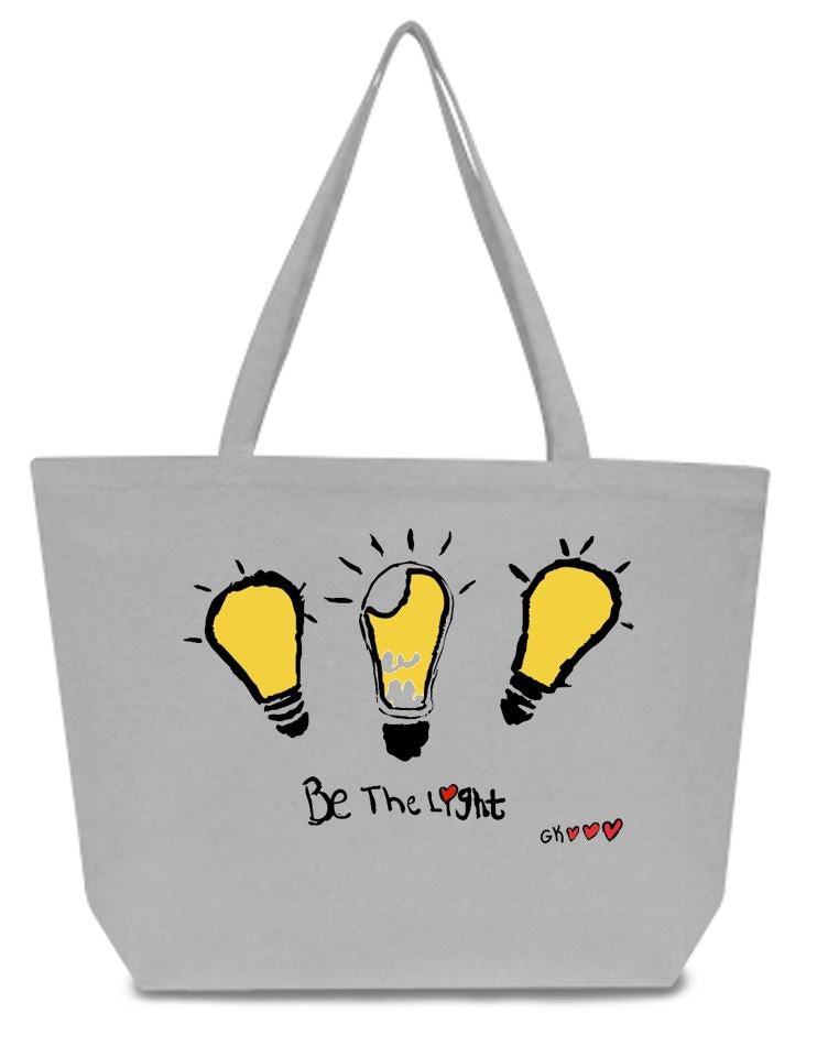 Be the Light Tote - String Theory Yarn Co