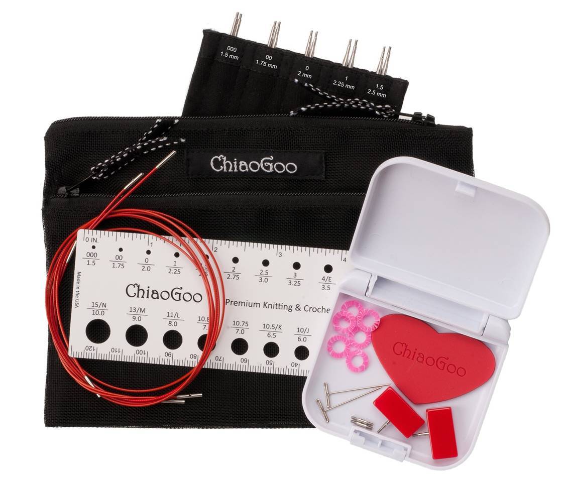 ChiaoGoo Interchangeable Needle Set in Tools - needles | String Theory Yarn Co