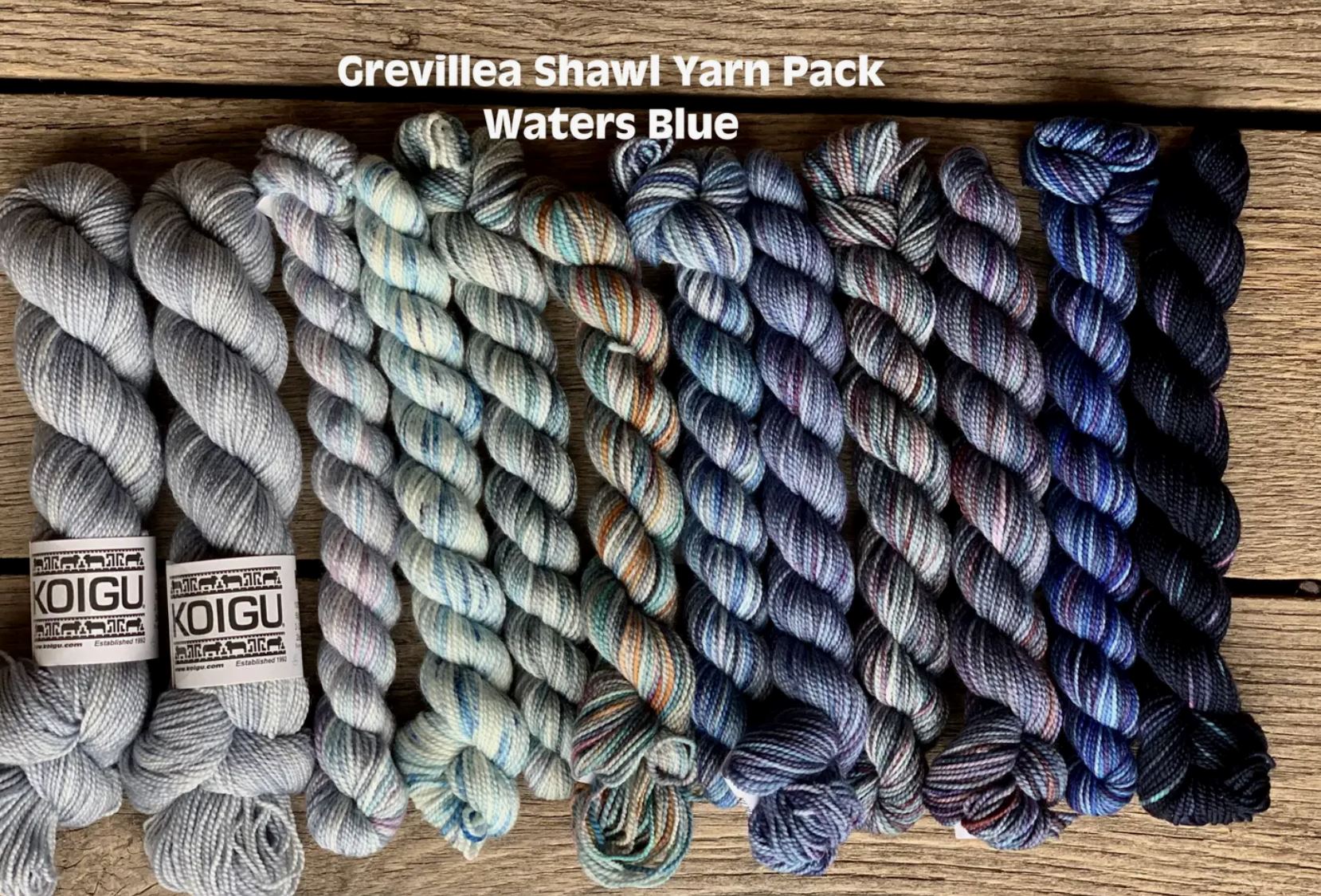 Grevillea Shawl Kit - String Theory Yarn Co